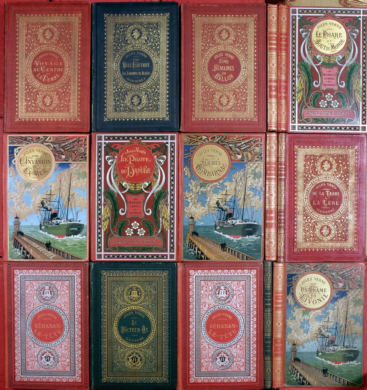 livres Jules verne